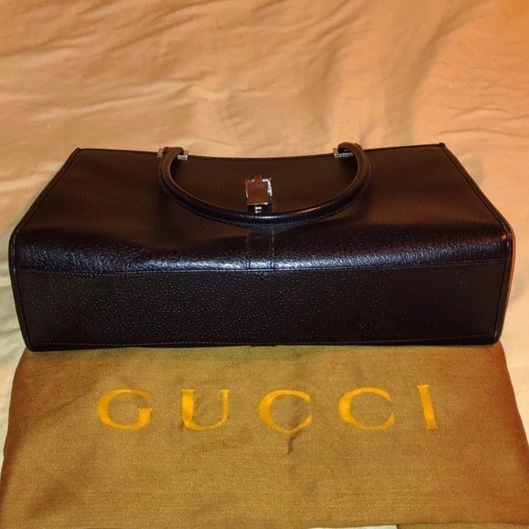Gucci Business Satchel 100% Authentic - Picture 8 of 11